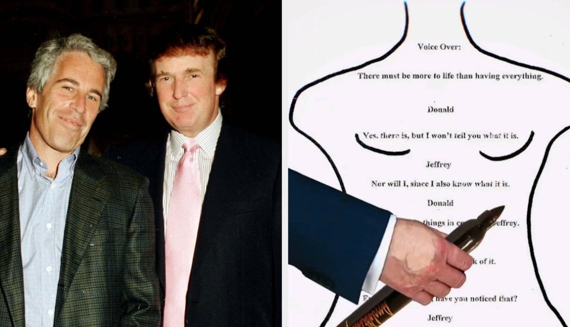 Gavin Newsom Reacted To Trump's Alleged Drawing To Epstein
