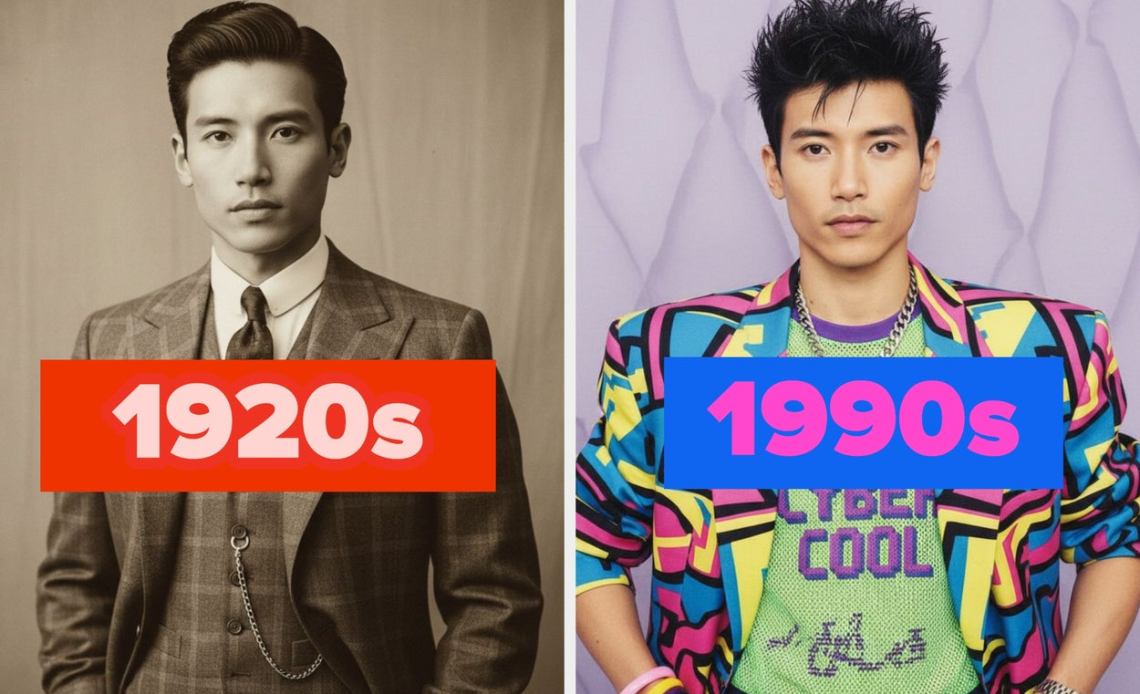 Here's EXACTLY What You Would Look In Every Single Decade From The 1910's To The 2000's