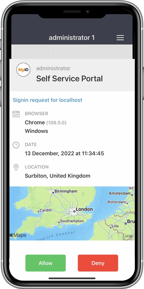 Myid Mfa Intercede - Best Geometric Arts in Mobile