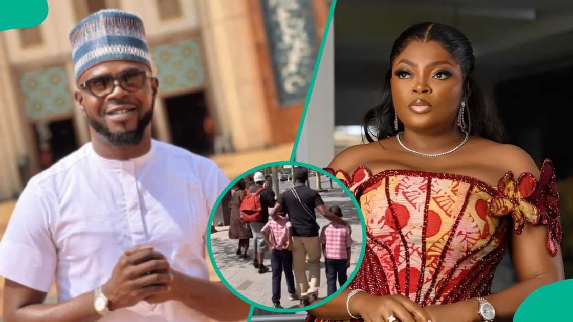 Funke Akindele and JJC Skillz Holiday With Kids in France