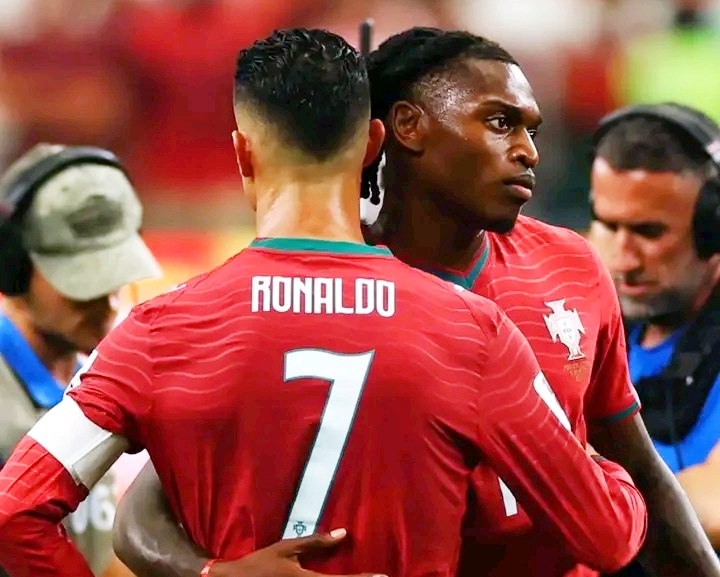 Rafael Leão inherits Ronaldo’s iconic No. 7 shirt for Portugal