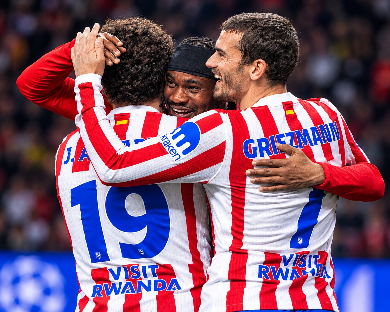 UCL: Lookman Inspires Atleti, Barcelona Fight Back as Arsenal Cruise