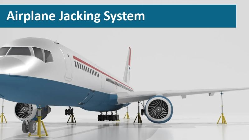 Airplane Jacking System App Note Interface - Best Colorful Designs in Ultra HD