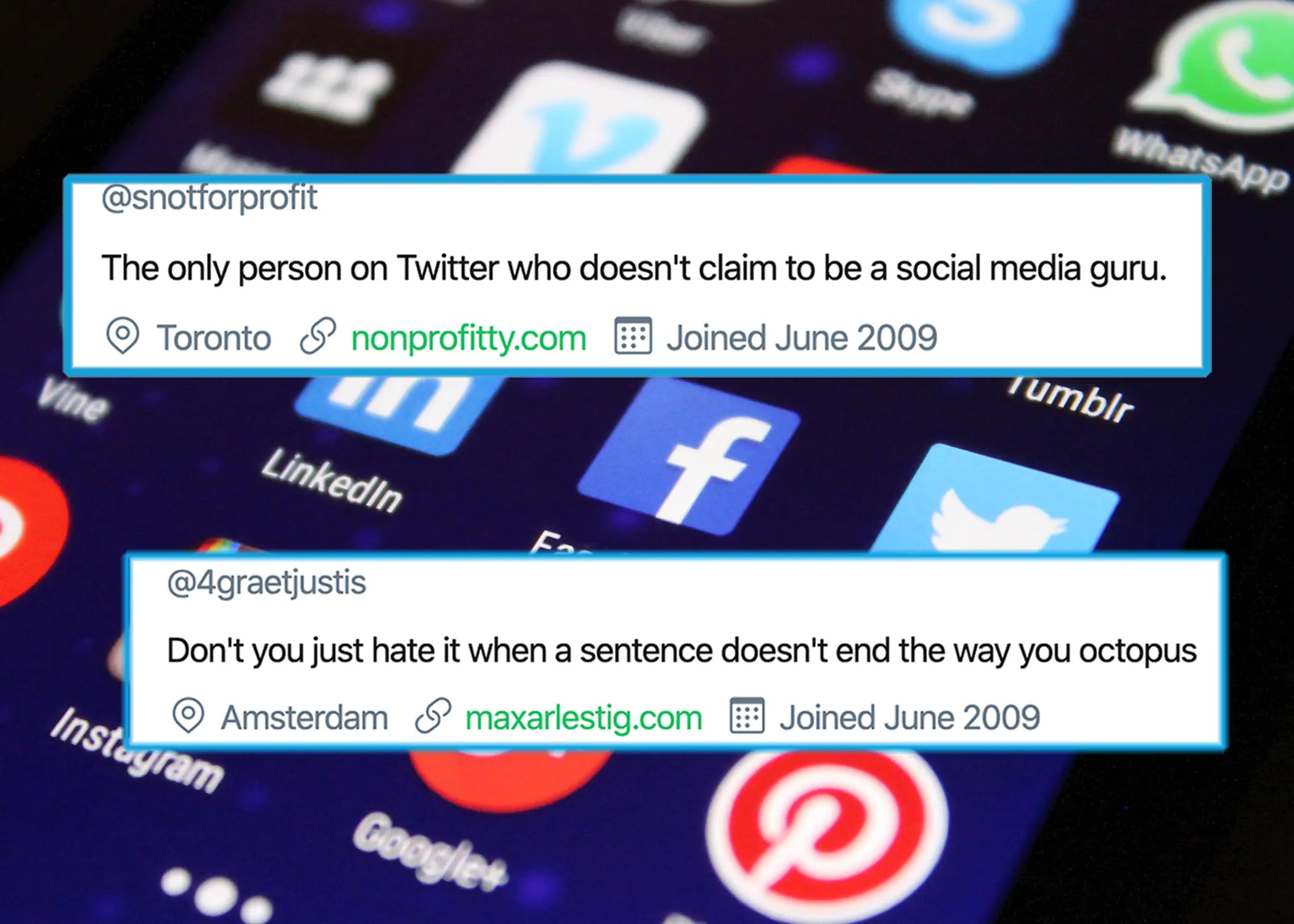 How to nail your social media bio
