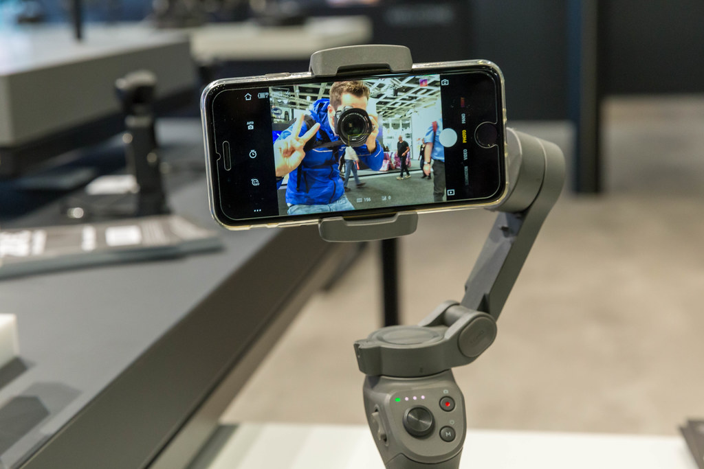 A phone on a gimbal can capture incredible images and videos from various angles.