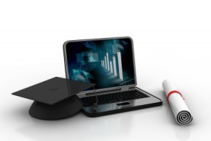 Illustrates online education