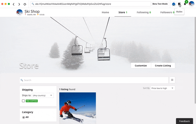OpenBazaar - Bezahlung