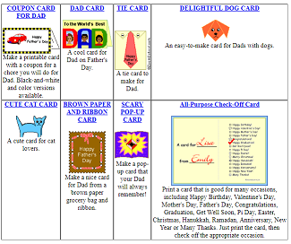 activities for fathers day at internet 4 classrooms