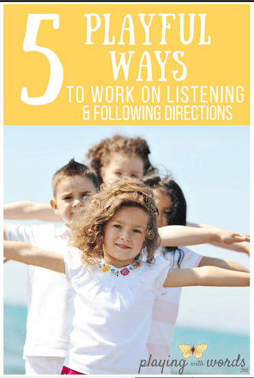 Teach preschoolers how to follow directions through fun and engaging games and activities. Kindergarten Language Arts Skill Builders Follow Directions