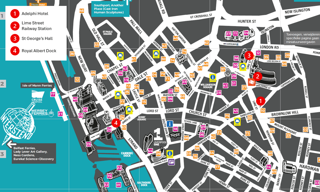 Intersteno Liverpool 2026 Liverpool Map 