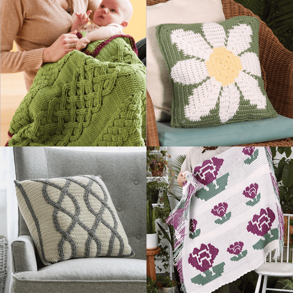 Summery crochet home decor patterns your home needs