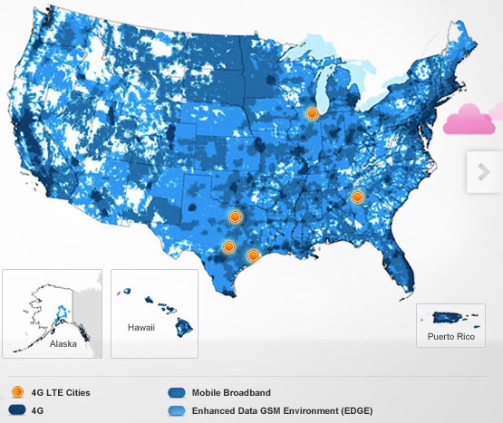 5g, or fifth generation cellular wireless, is not only coming; AT&T 4G LTE is live, still dwarfed by Verizon 4G LTE