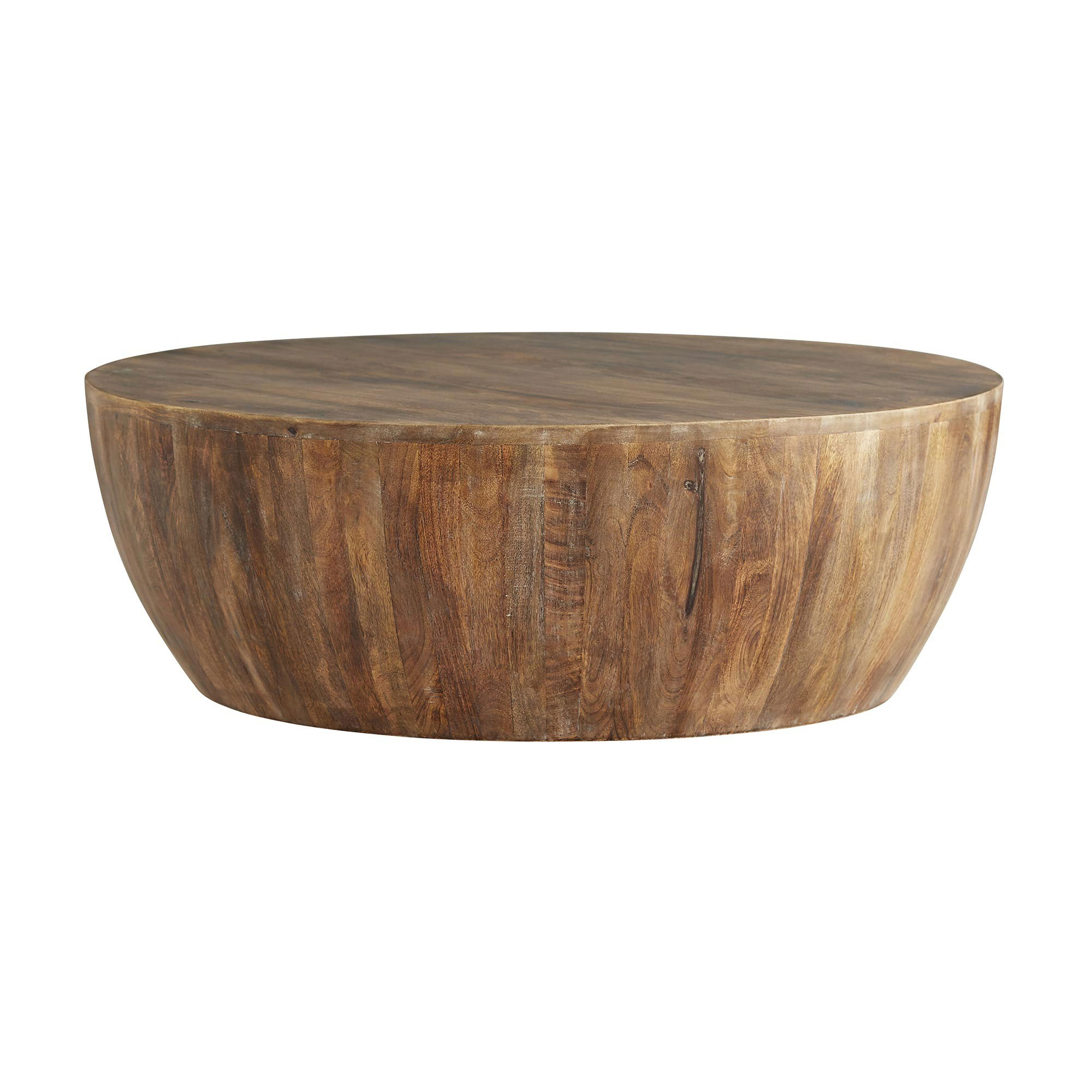 Round Wood Coffee Table
