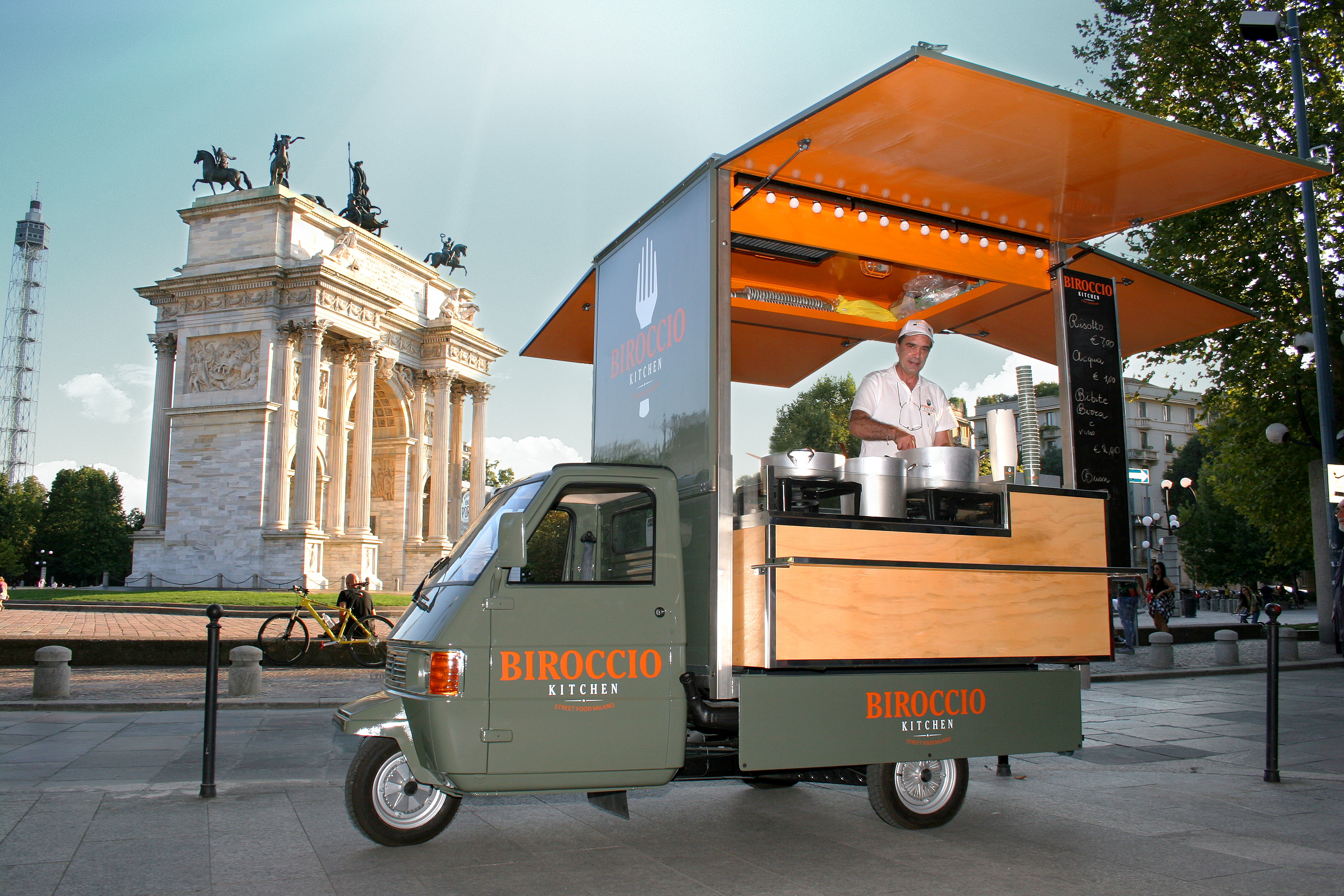 Il Risotto Alla Milanese Arriva In Apecar Io Donna