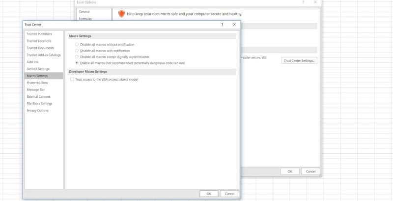 How To Enable Macros In Excel Ionos - HD Landscape Illustrations for Desktop