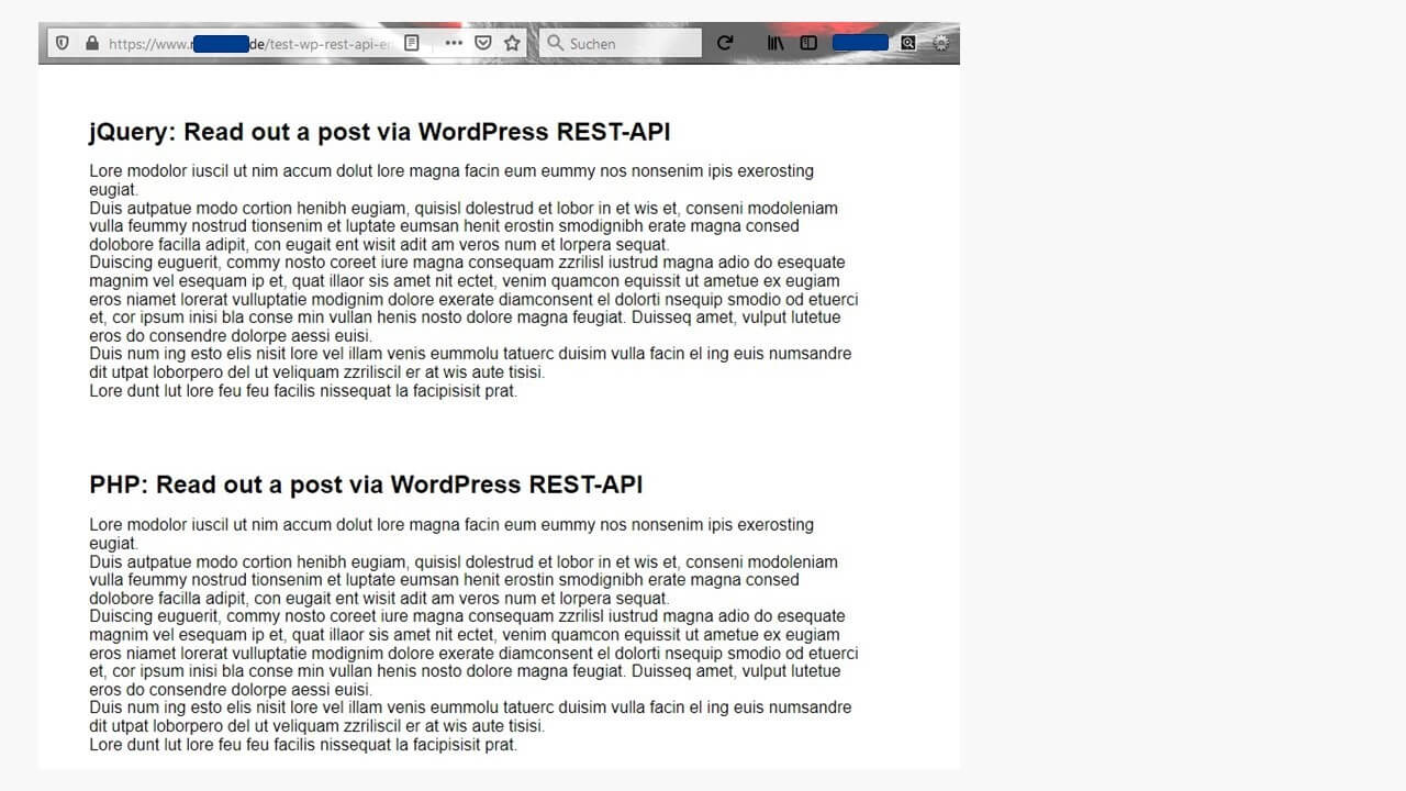 That format is based on javascript, and is a popular way of developing apis thanks to how well it interfaces with many common programming . WordPress REST API: quick access to WordPress content - IONOS
