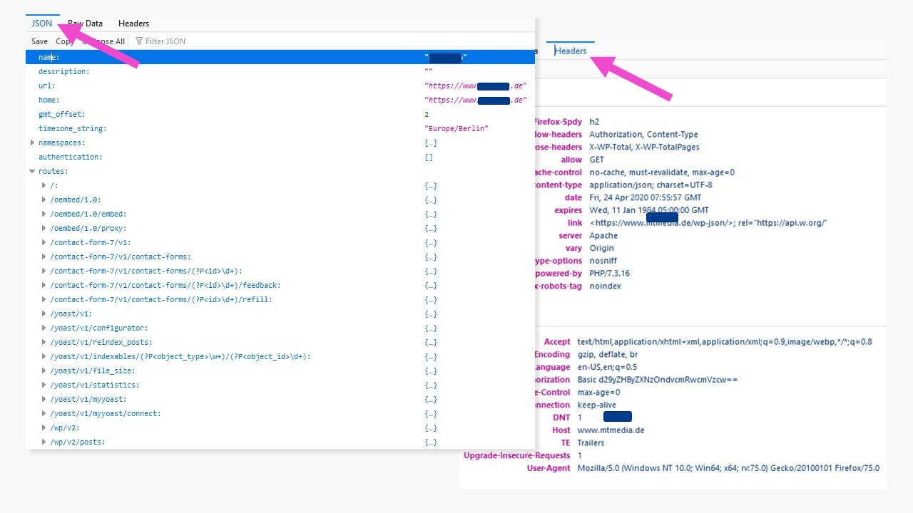 I succeeded by ignoring the '/search' service and adding a 'search' url parameter to the '/posts' service. Wordpress Rest Api Quick Access To Wordpress Content Ionos