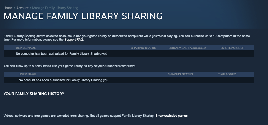 Steam Steam OHEUOY Steam Family Library 