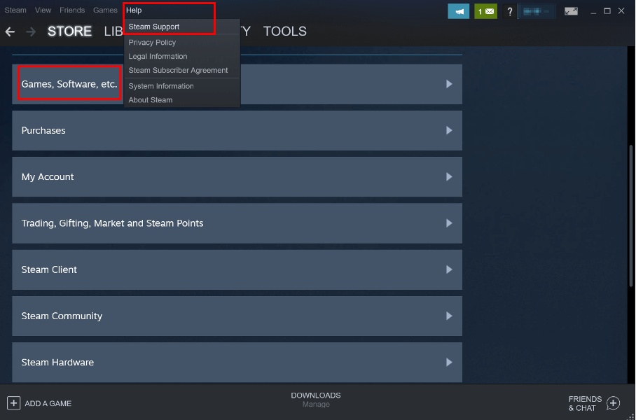 Steam How To Get A Refund On The Video Game Platform IONOS Steam Refund Step1 
