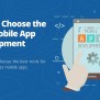 How To Choose The Best Mobile App Development Tools
