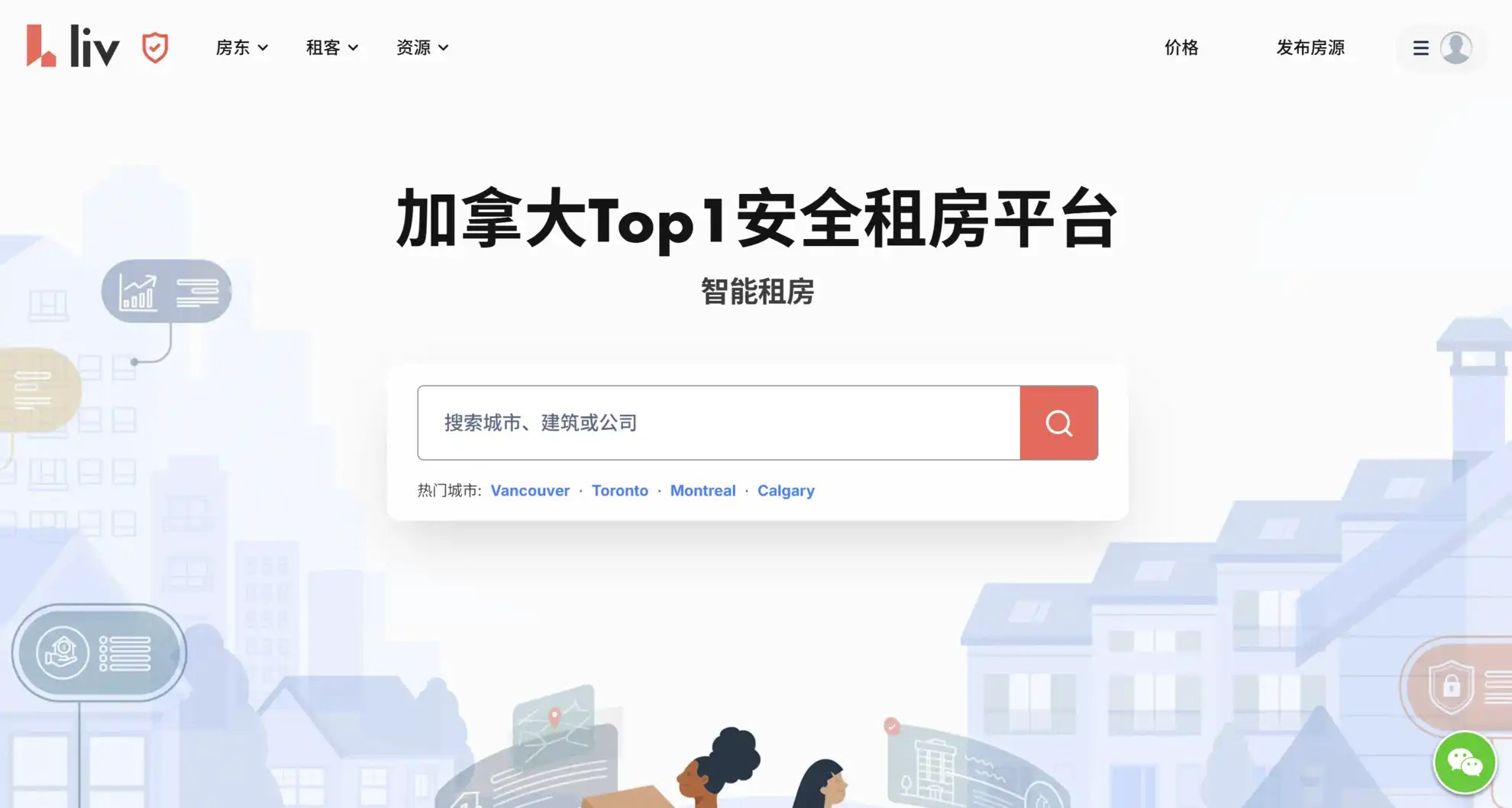 加拿大租房網站圖示