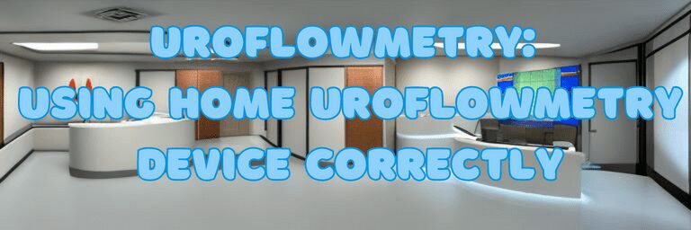 Uroflowmetry - using home uroflowmetry device correctly