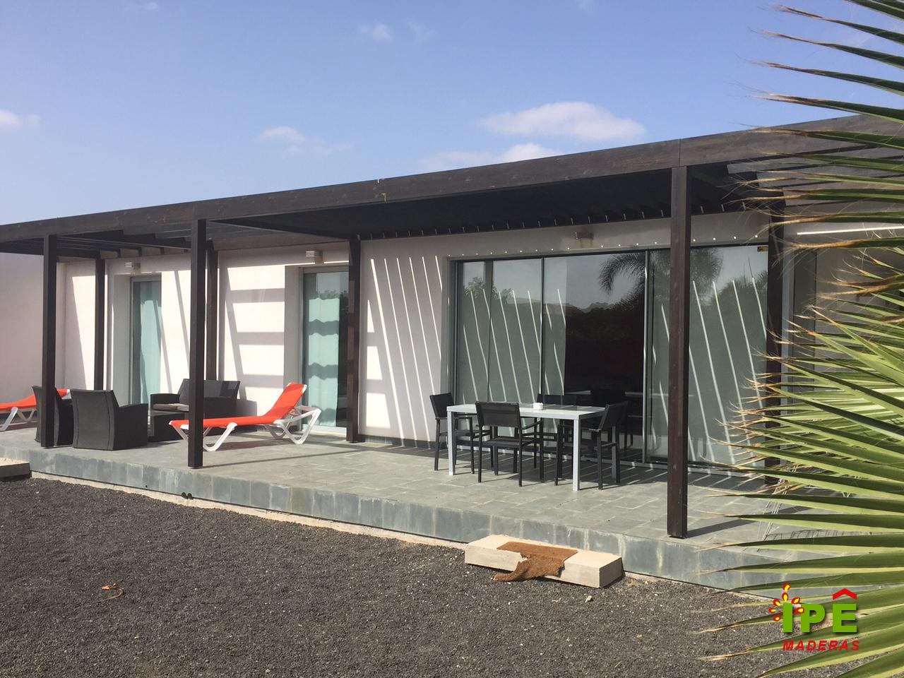 3 Ejemplos De Pergolas De Madera Ipe Maderas