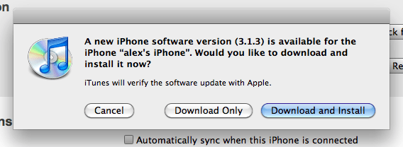 iPhone OS 3.1.3 Released | Windleop