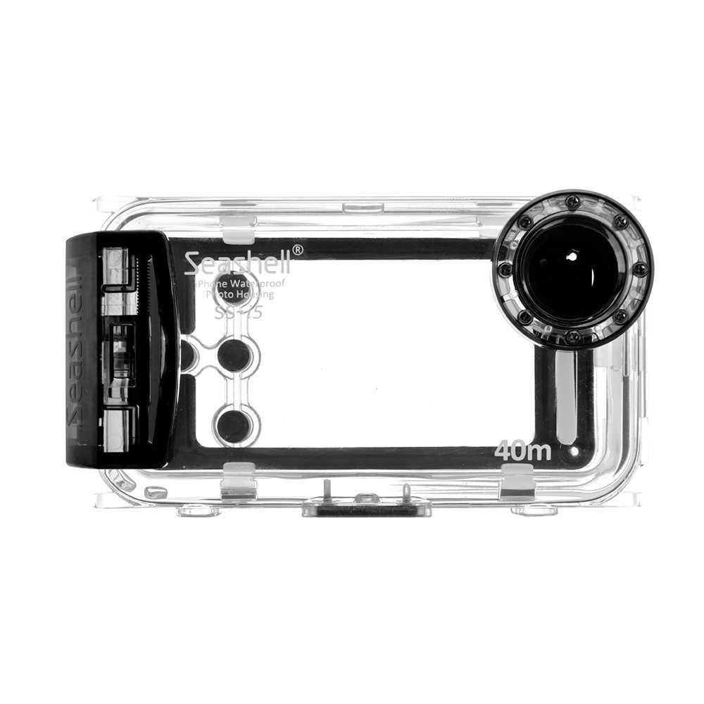 Seashell Waterproof Photo Housing 40m/130ft Rated Underwater Case