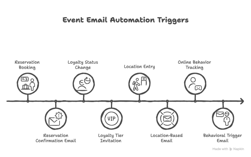 Setting Up Smart Triggers for Event Email Automation - visual selection