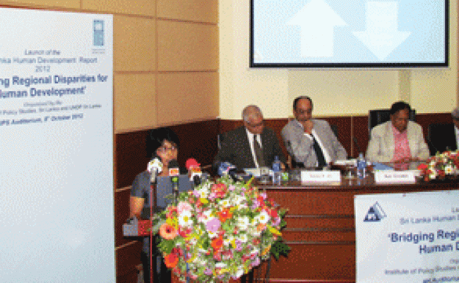 Launch Of The Sri Lanka Human Development Report 2012 (UNDP ...