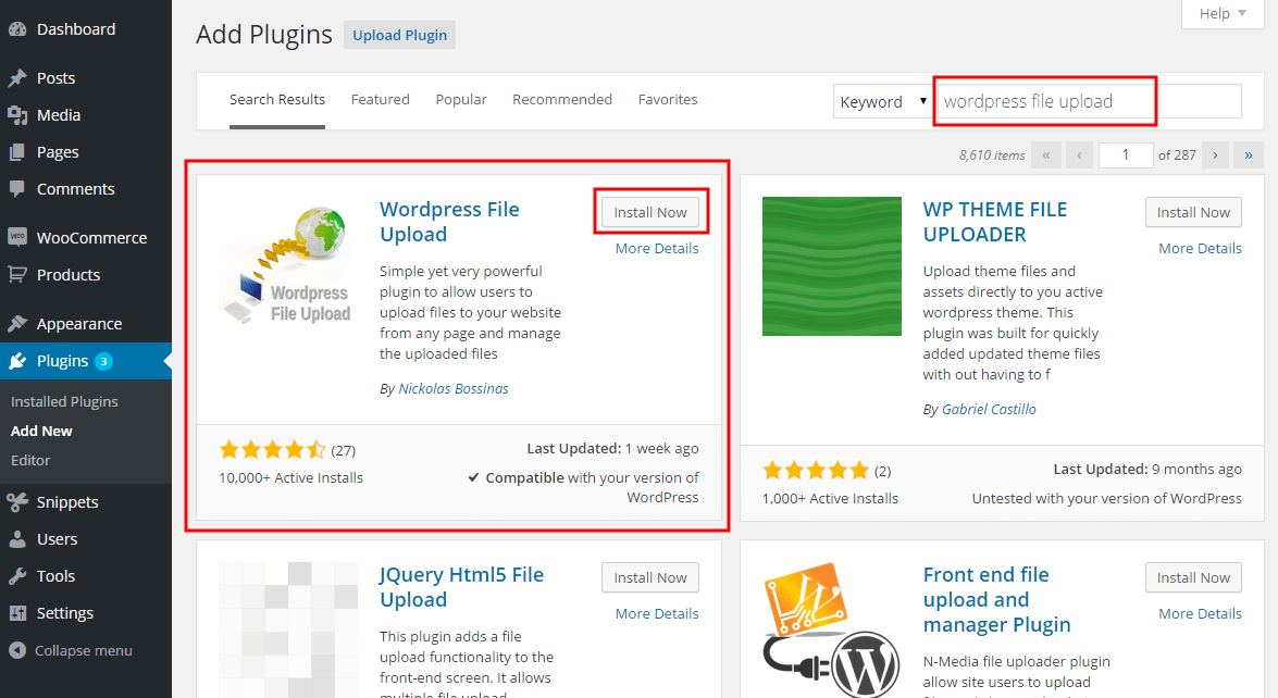 Activity menunjukkan informasi singkat … Getting Started With Wordpress File Upload Plugin Iptanus