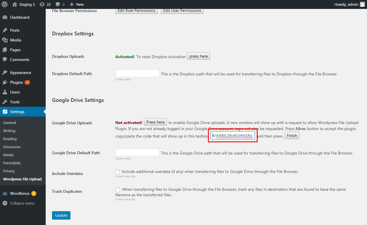 Learn how to install, add, and use wordpress plugins so you can improve the functionality of your website in just minutes. Google Drive Uploads with Wordpress File Upload Plugin - Iptanus