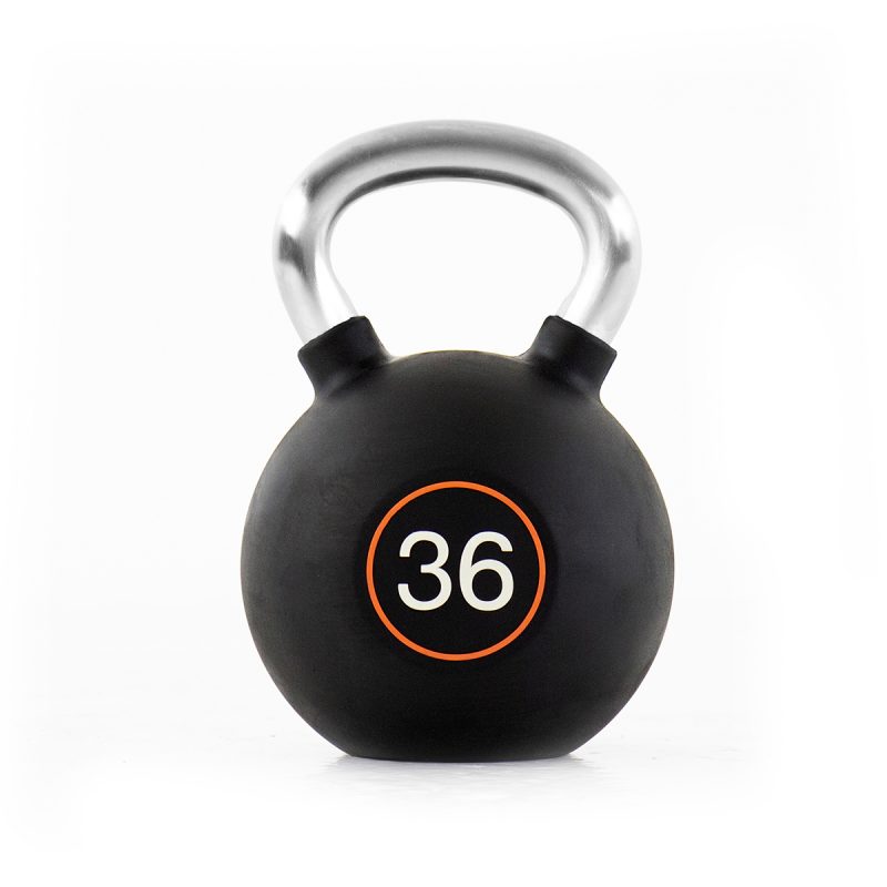 36kg Rubber Covered Kettlebell | Iron King Gym Manufacturers