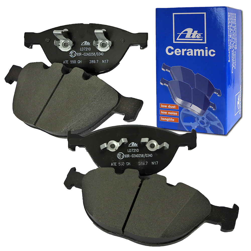 Ate ceramic brake pads front bmw 5er e60 e61 535d 540i 13.0470-7210.2