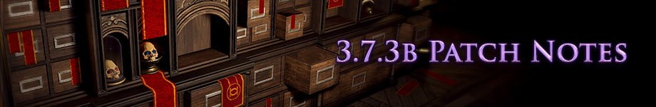 Path of Exile 3.7.3b Patch