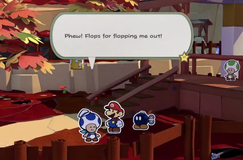 Where to find Sea Captain Toad in Paper Mario: The Origami King