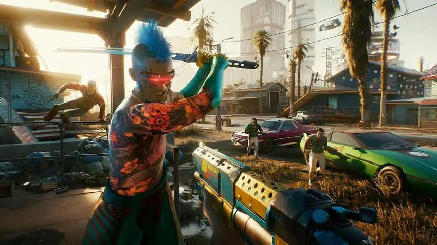 How to holster your weapons in Cyberpunk 2077