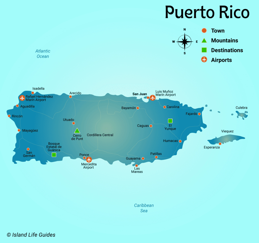 15 Best Puerto Rico Hotels For Every Budget April 2026 Puerto Rico Map 