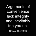 Sign: You Can't Compromise On Principles