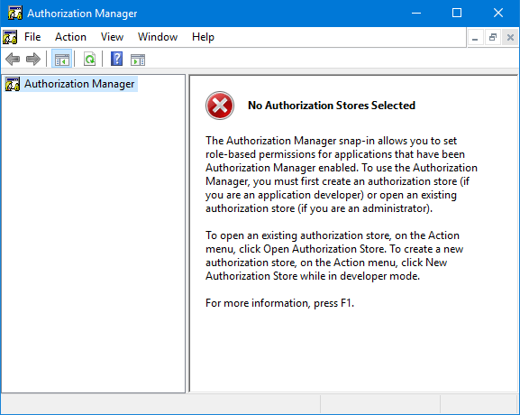 How To Access Windows 10 Authorization Manager Tool Here