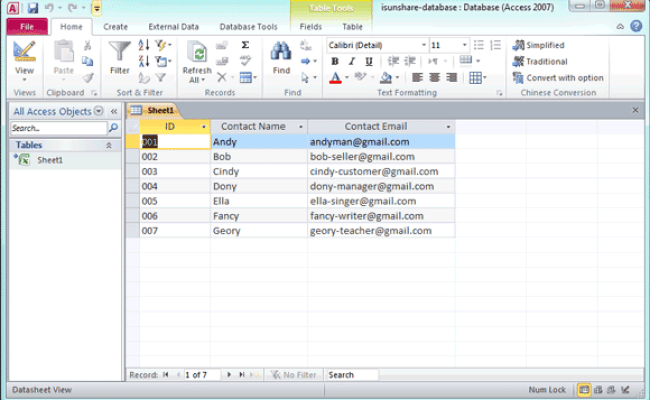 How To Create Microsoft Access Database - Geracat