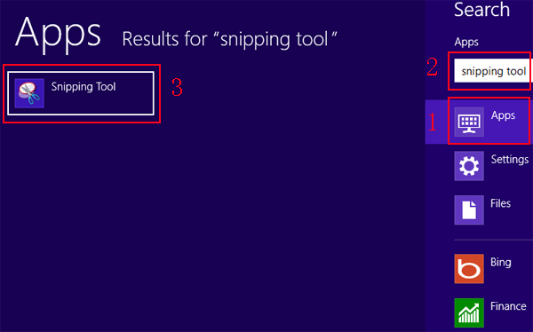 picture Desktop Utilities For Windows 8 where is the snipping tool in windows 8
