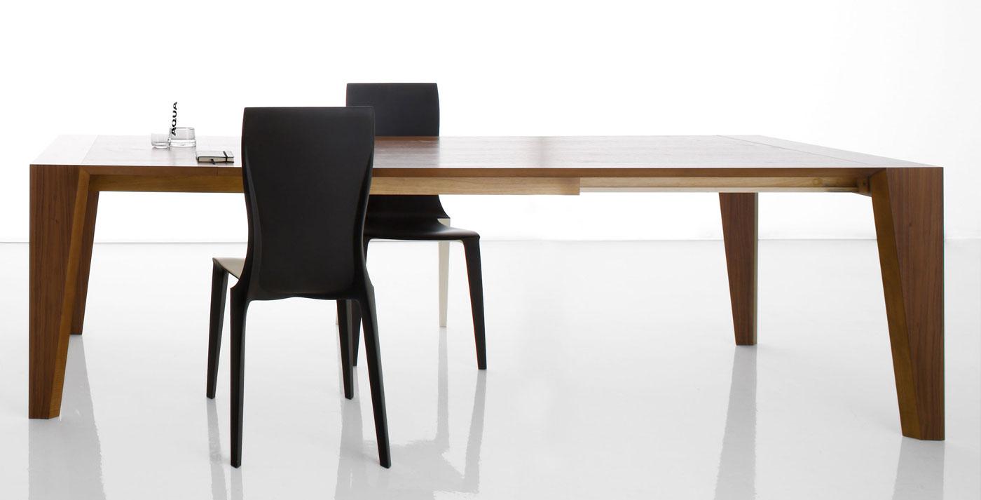 Pulse Extendable Wood Dining Table Shop Online Italy Dream Design