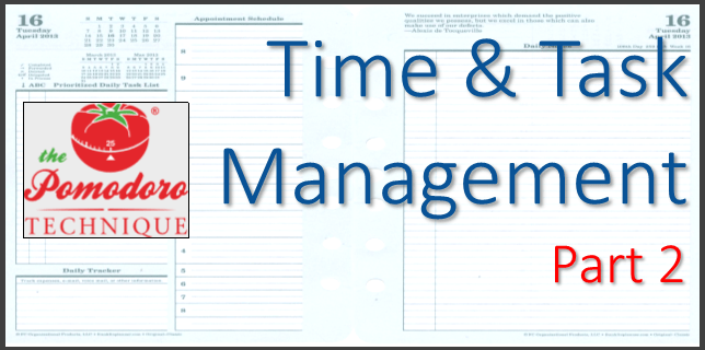 time management and task management part 2