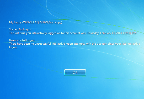 track Logon