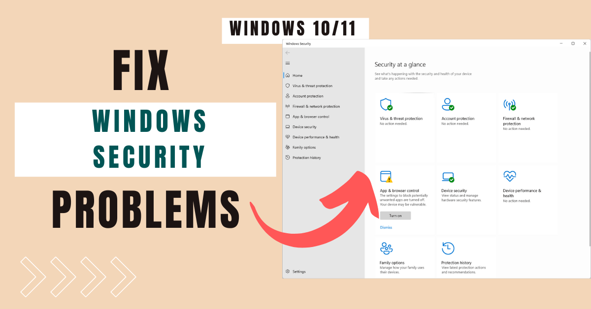 fix windows security