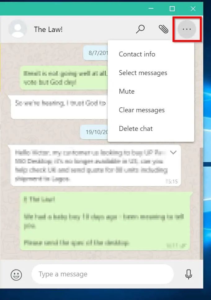 How To Use Whatsapp App On Your Pc Itechguides - HD Mountain Images for Desktop