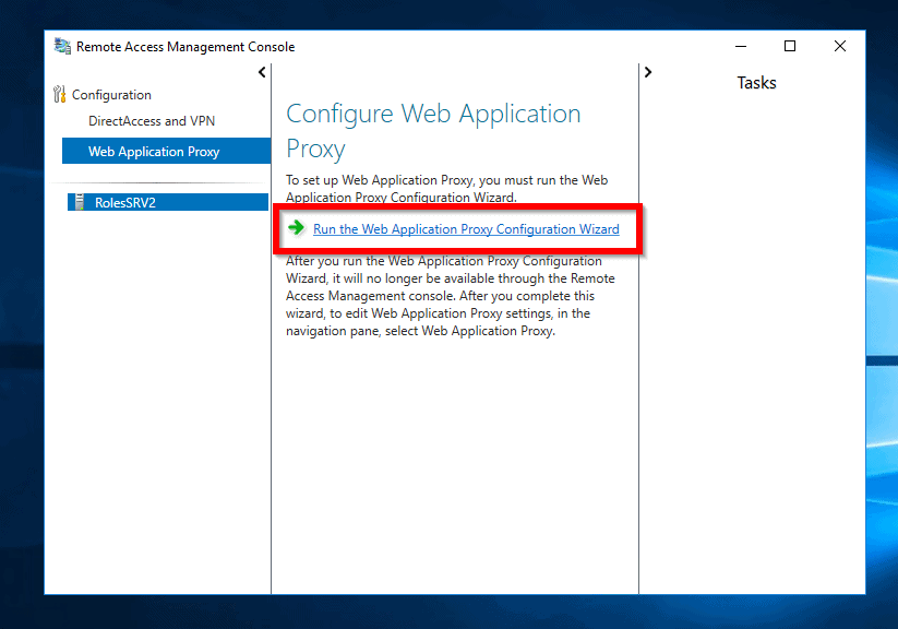 Routing and Remote Access in Windows Server 2016 (Part 4): Configure Web Application proxy (74) Routing and Remote Access in Windows Server 2016 (Part 4): Configure Web Application proxy (74)