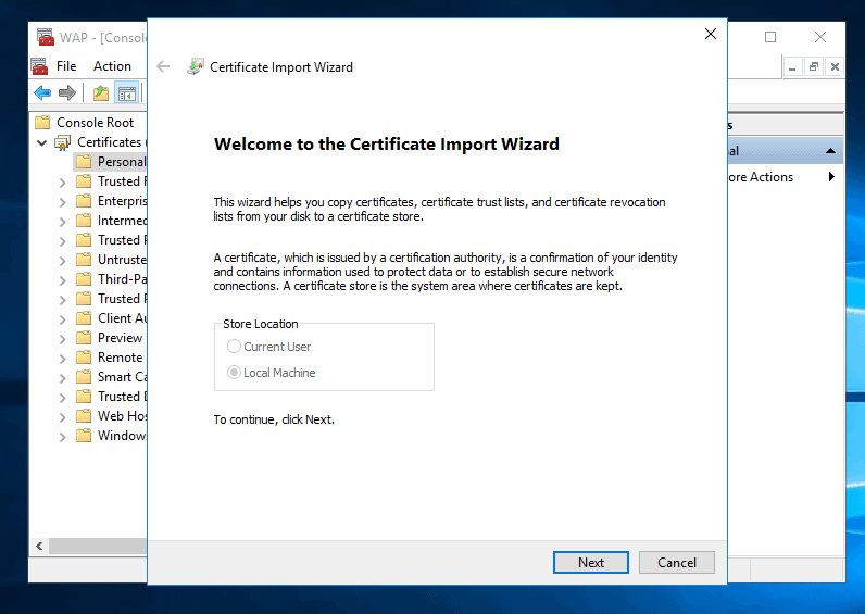 Routing and Remote Access in Windows Server 2016 (Part 4): Configure Web Application proxy (62) Routing and Remote Access in Windows Server 2016 (Part 4): Configure Web Application proxy (62)